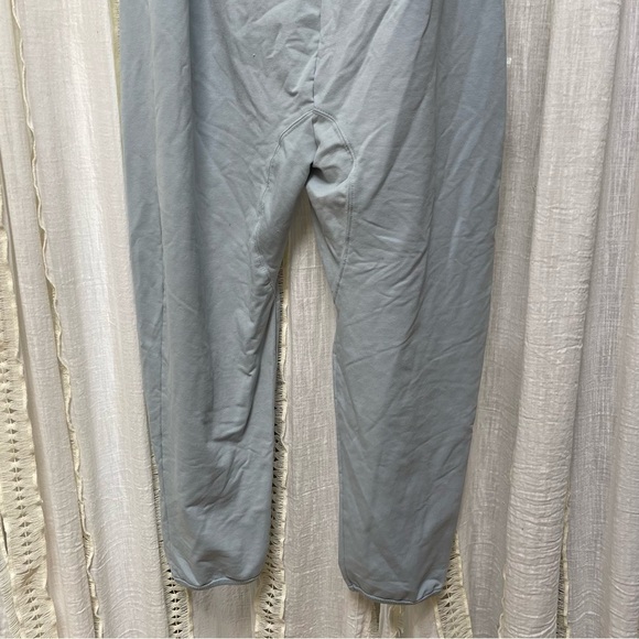 Free People Movement Nothing But Sweats Hooded Jumpsuit Pockets Blue S Oversized - Picture 7 of 12